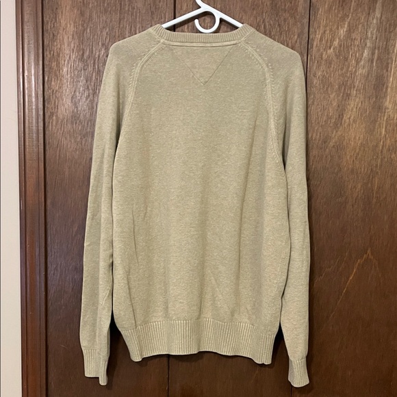 Tommy Hilfiger Men's Light Tan Crewneck Sweater XL - Picture 8 of 8